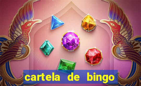 cartela de bingo pra imprimir